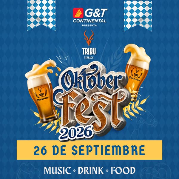 Oktoberfest 2026 | Tribu Terrace x The One Man Band