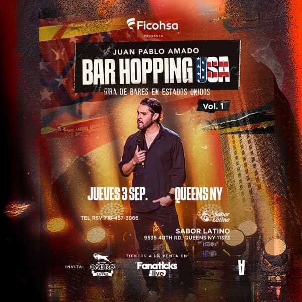 Juan Pablo Amado: Bar Hopping USA - Queens