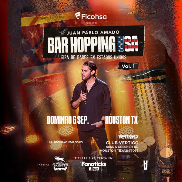 Juan Pablo Amado: Bar Hopping USA - Houston TX