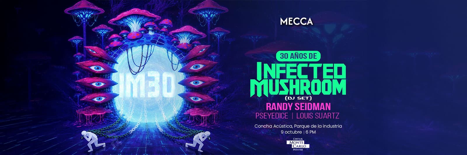 Infected Mushroom: IM30 World Tour en Guatemala