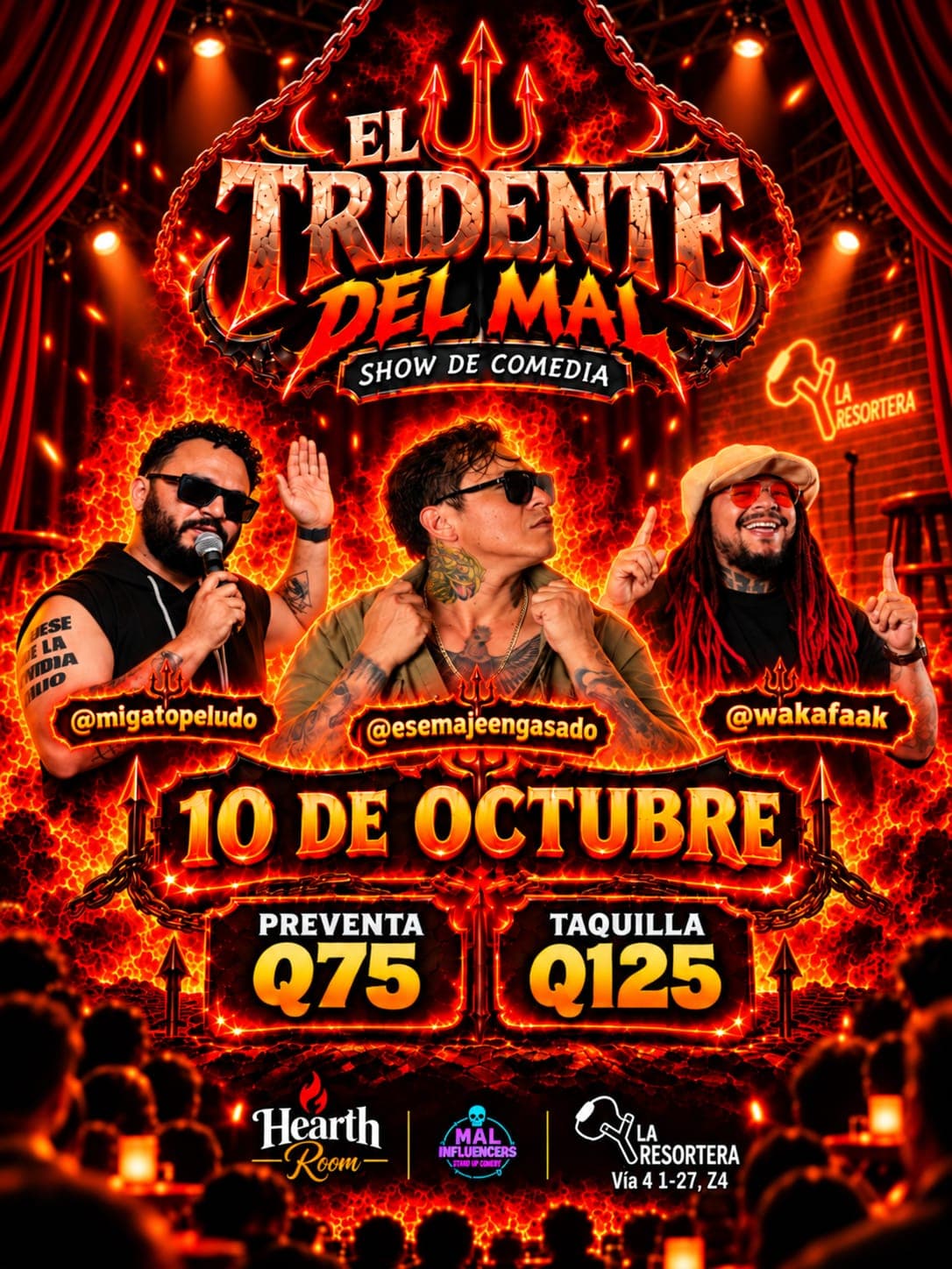 El Tridente del Mal