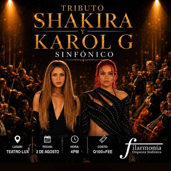 Tributo a Shakira y Karol G Sinfónico