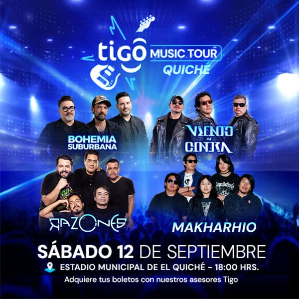 Tigo Music Tour - Quiché