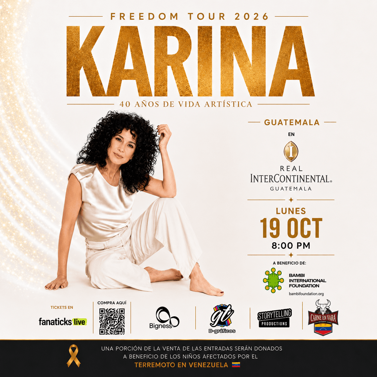 KARINA LA VOZ Freedom Tour 2026