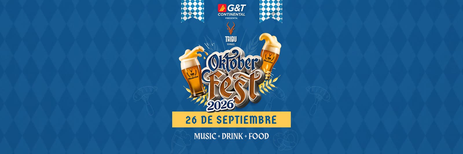 Oktoberfest 2026 | Tribu Terrace x The One Man Band