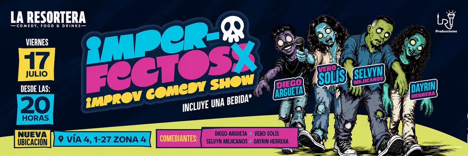 Imperfectos: Improv Comedy Show