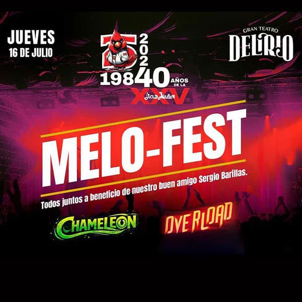 Melo-Fest: a beneficio de Sergio Barillas 💥