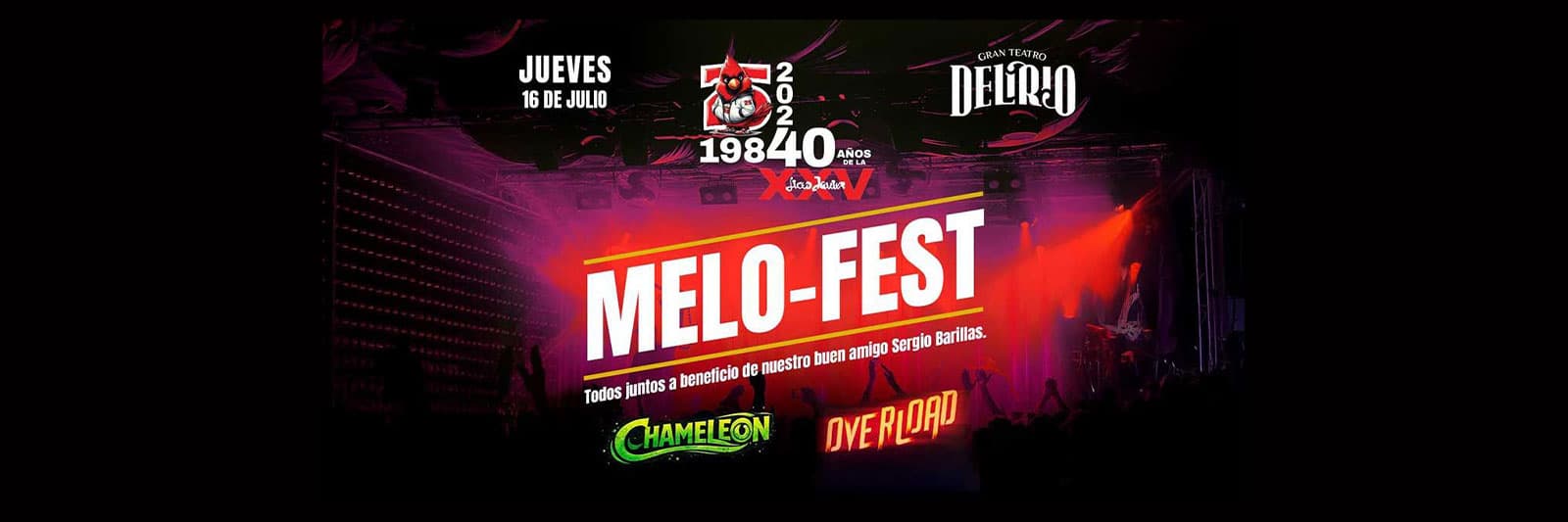 Melo-Fest: a beneficio de Sergio Barillas 💥